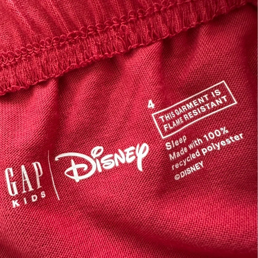 NWT Gap Kids X Disney Girls size 4 Mickey Mouse Shorts‎ Pajama Set Disneyworld